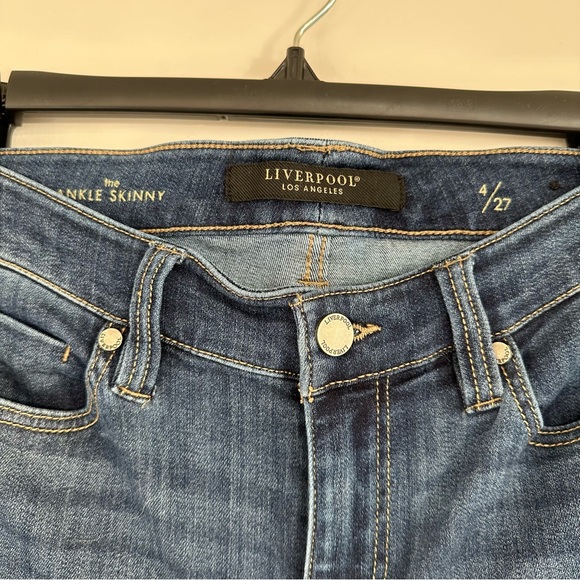 Liverpool Los Angeles The Ankle Skinny Jean Size 4/27 - Picture 4 of 4